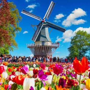 ✈️ AMSTERDAM • GIETHOORN • Parku i Tulipanëve 🌷 Nisje: • 30 Prill • 7 Maj