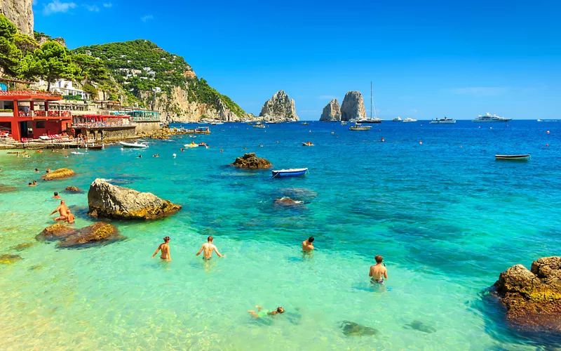 Dita 1: Plazh në SORRENTO