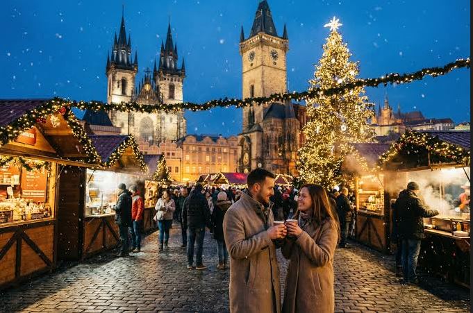 ✈️ PRAGË – KARLOVY VARY ✨ Nisje: • 23 Dhjetor • 1 Janar